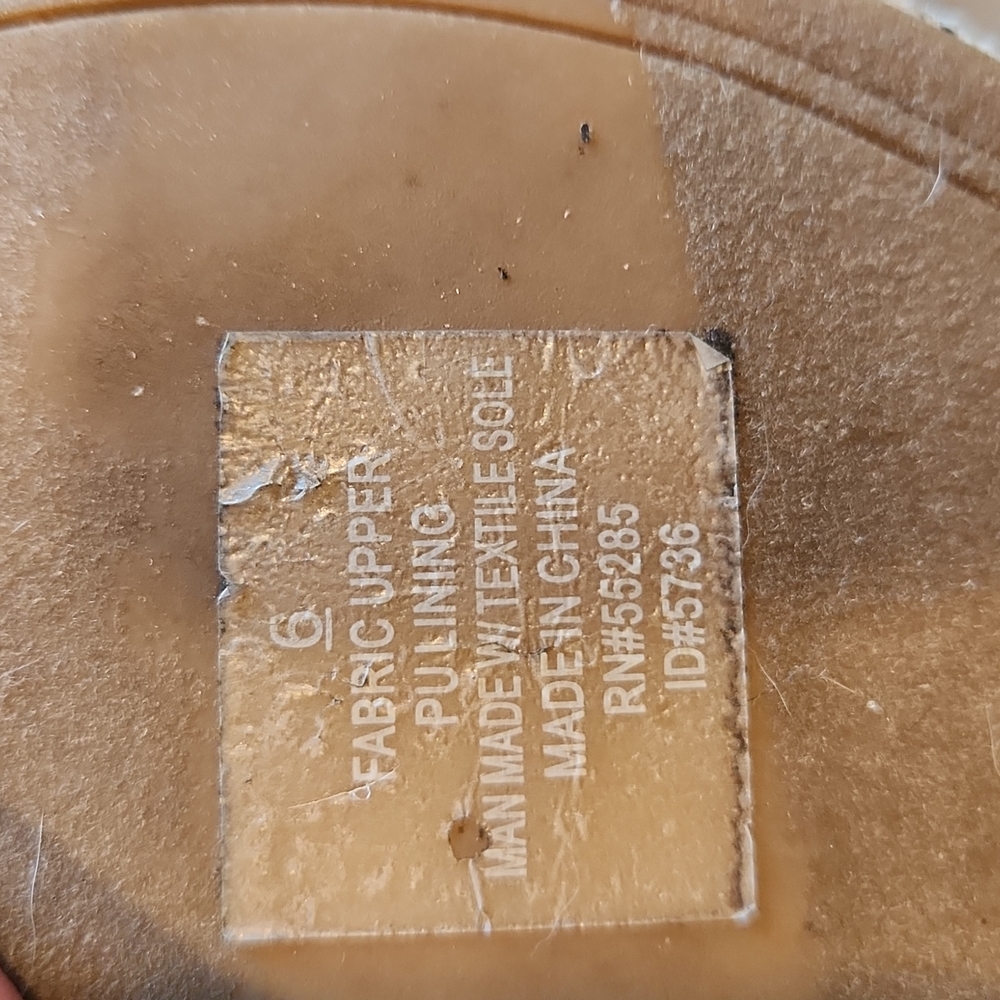 EXPRESS "Snakeskin" flat sandals - Picture 5 of 6